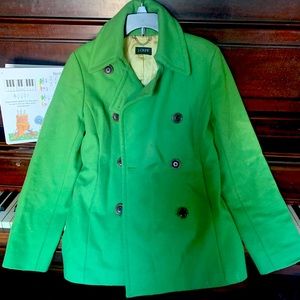 J crew winter pea coat